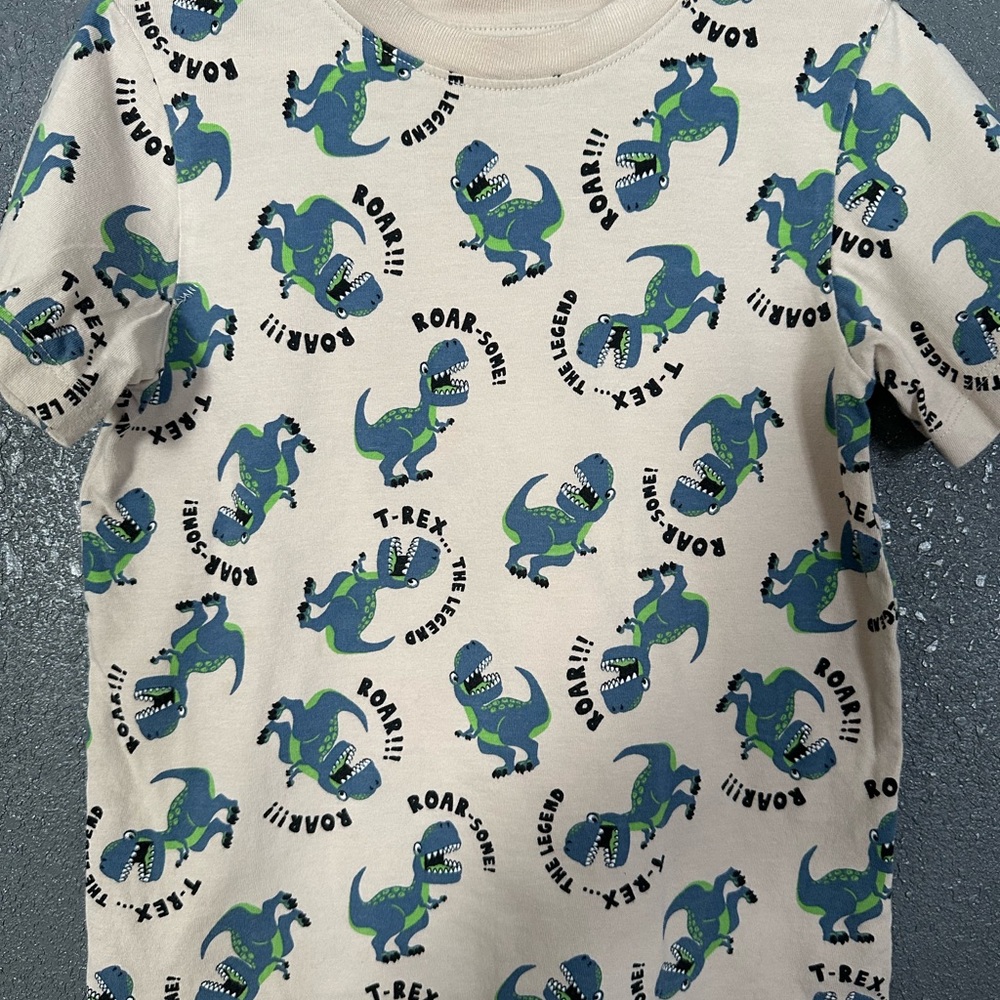 Dinosaur Print Kids T-Shirt